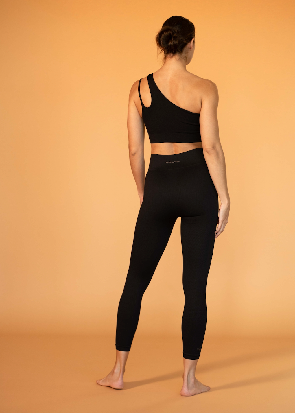 Top Elena One Shoulder Negro