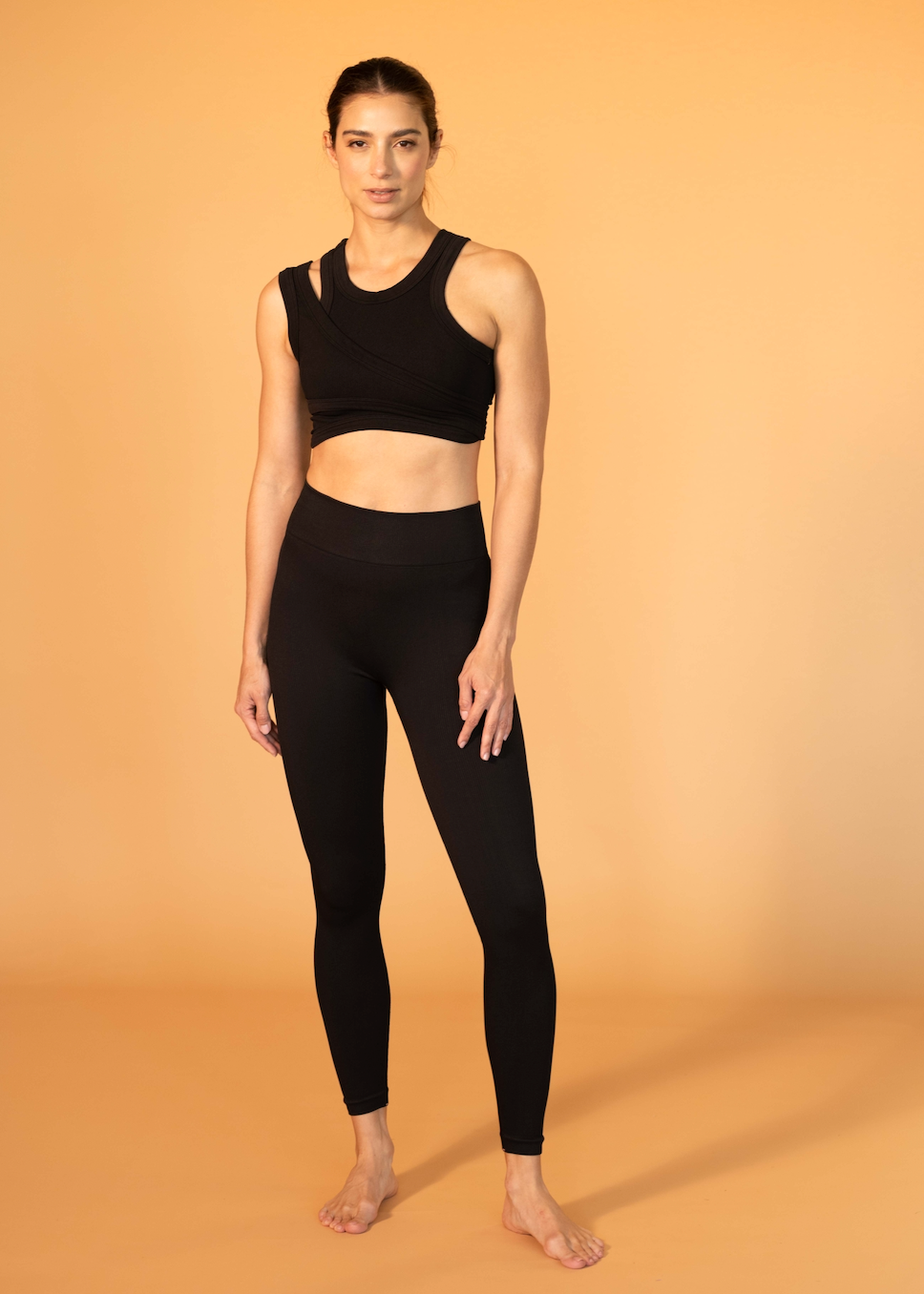 Top Marti cropped Negro