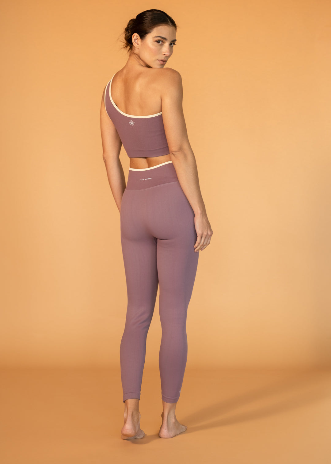 Bra Breathe One Shoulder Berenjena