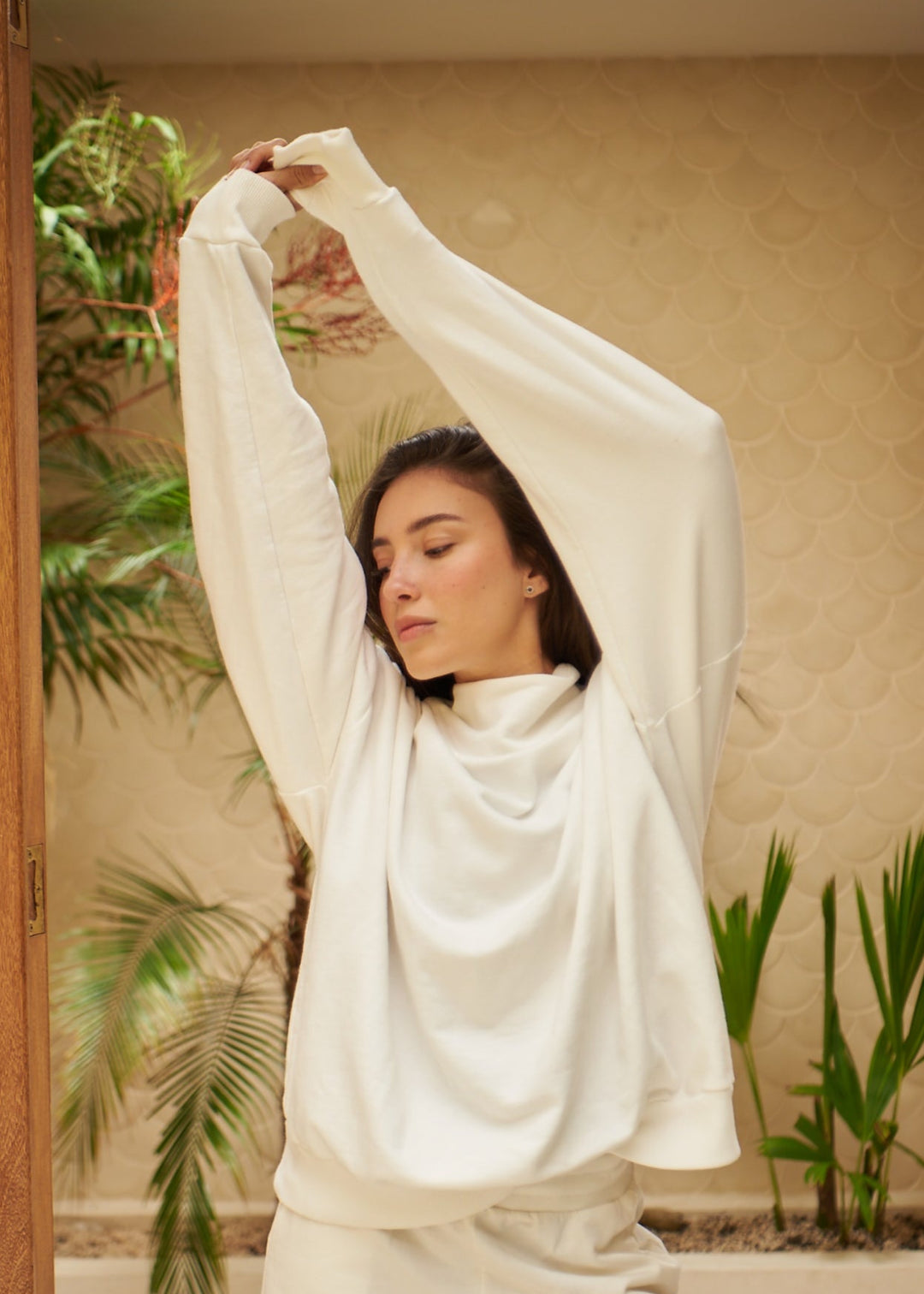 Buso Blanco Cuello alto tallas s y m